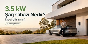 3.5 kW Elektrikli Araç Şarj Cihazı Rehberi: Evde Şarj, Amper ve Kullanım Alanları