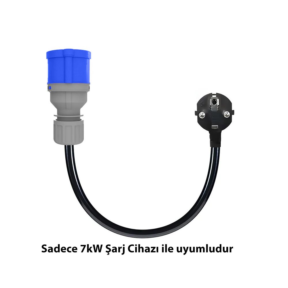 Truwatt ZTD332 Ev Tipi Dönüştürücü Adaptör 3x32A/220V (50cm)