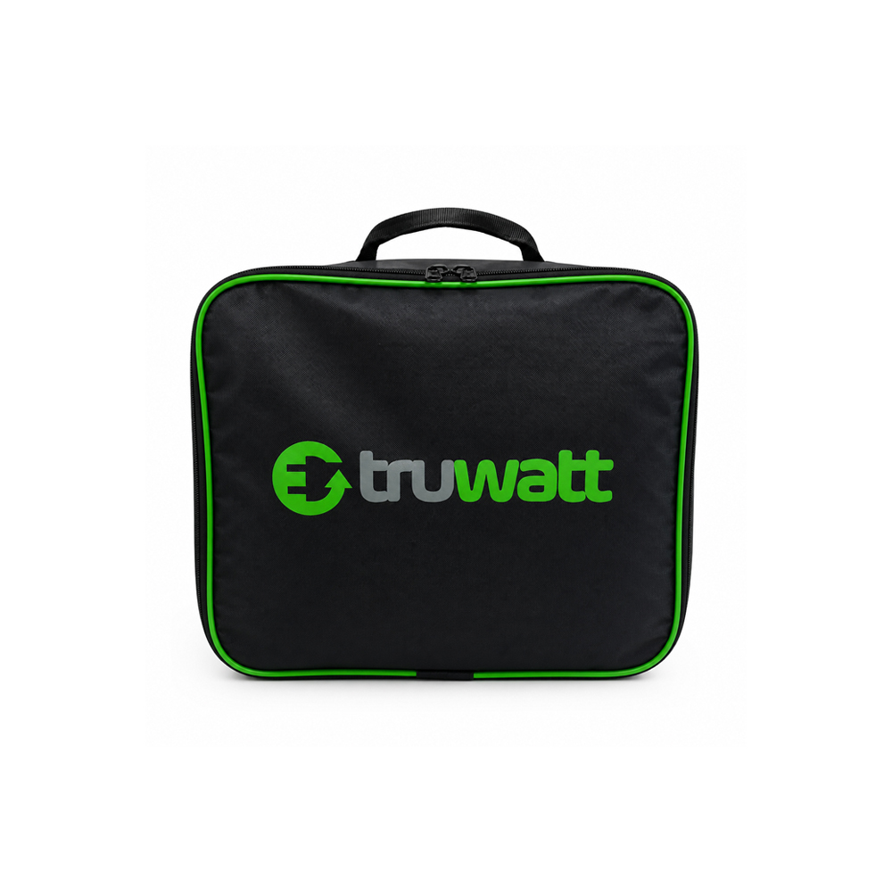 Truwatt ZTK195 elektrikli araç şarj cihazı taşıma çantası su geçirmez kumaş 35x32x17 cm