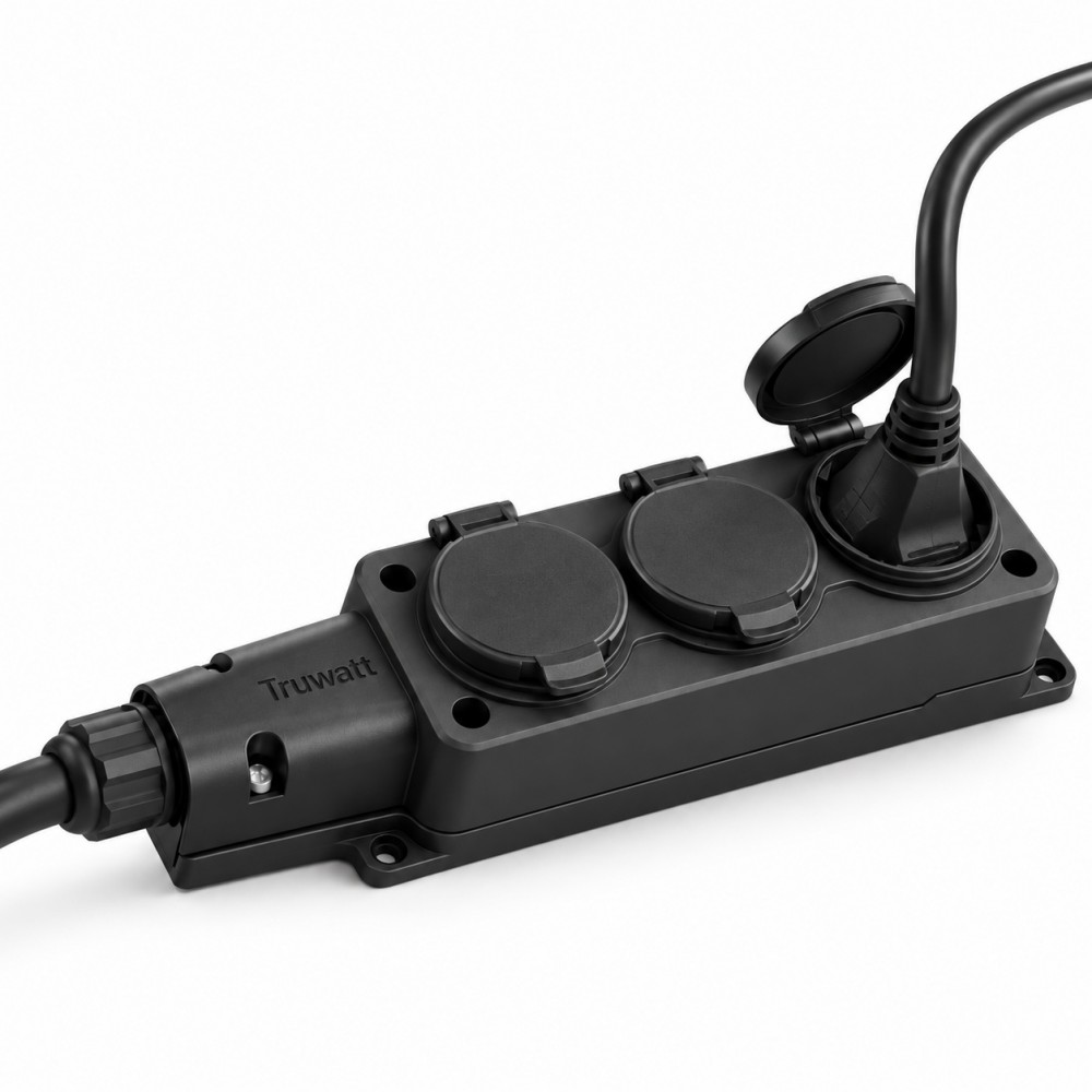 Truwatt ZTL100 3 Çıkışlı V2L Adaptör Truwatt ZTL100 Togg T10X ve T10F uyumlu 3 çıkışlı V2L adaptör