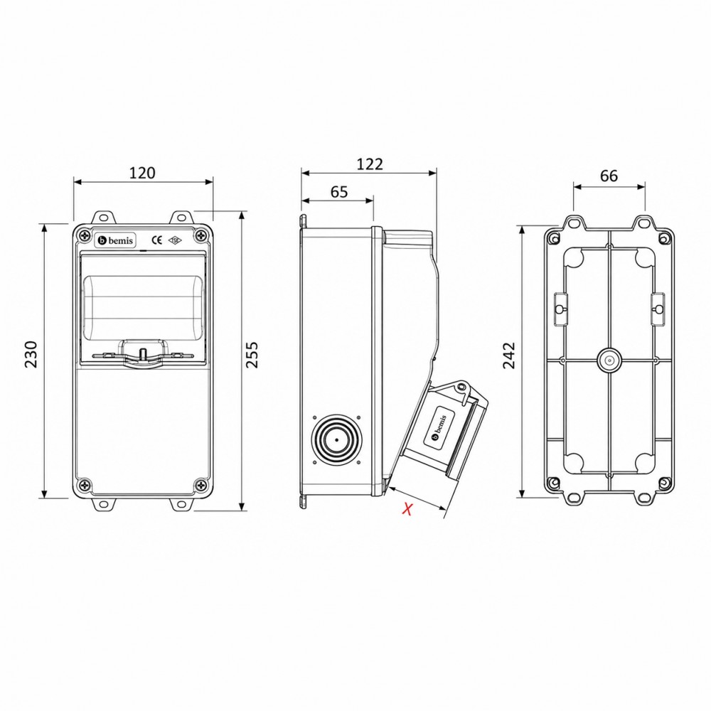Truwatt ZTP130 Elektrikli Araç Kombinasyon Panosu 7kW Uyumlu