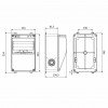 Truwatt ZTP332 22 kW trifaze kombinasyon panosu 32A priz ve 2 schuko
