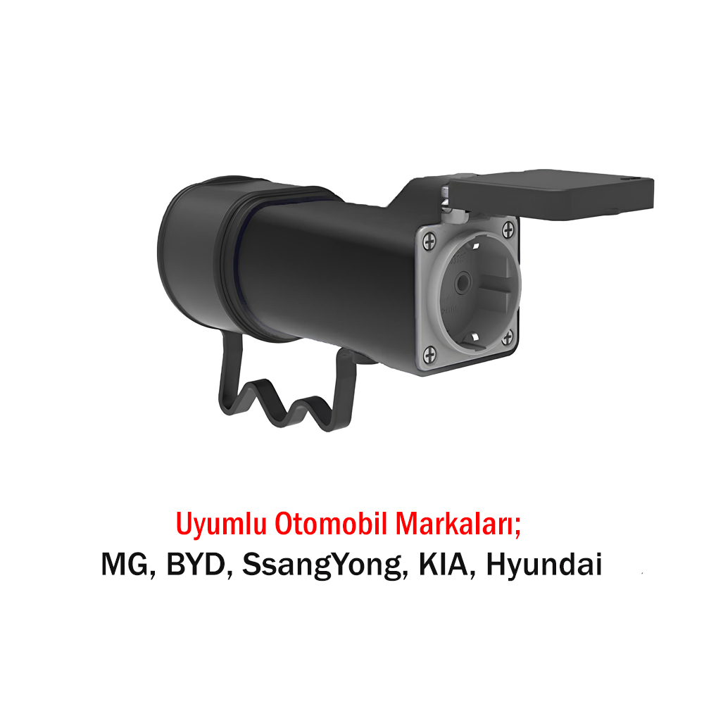 Truwatt ZTV144 V2L Tek Çıkışlı Elektrikli Araç Adaptörü 220V